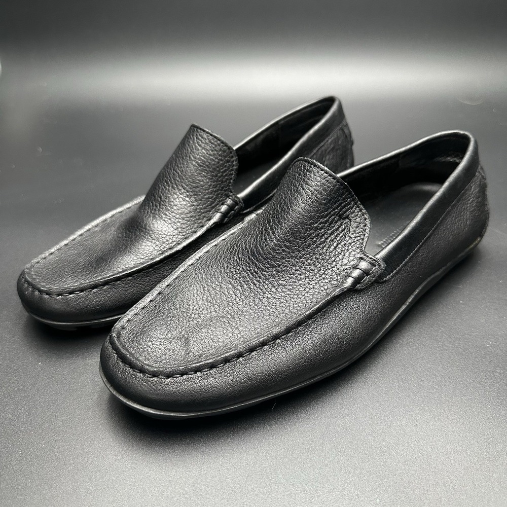 Tommy Bahama Mocs  Men Size 10M Loafers Shoes Leather Black